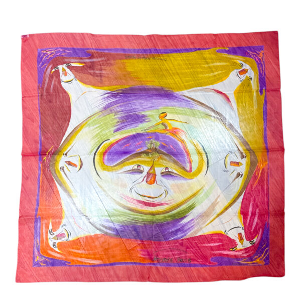 Hermes Smiles in Third Millenary Scarf