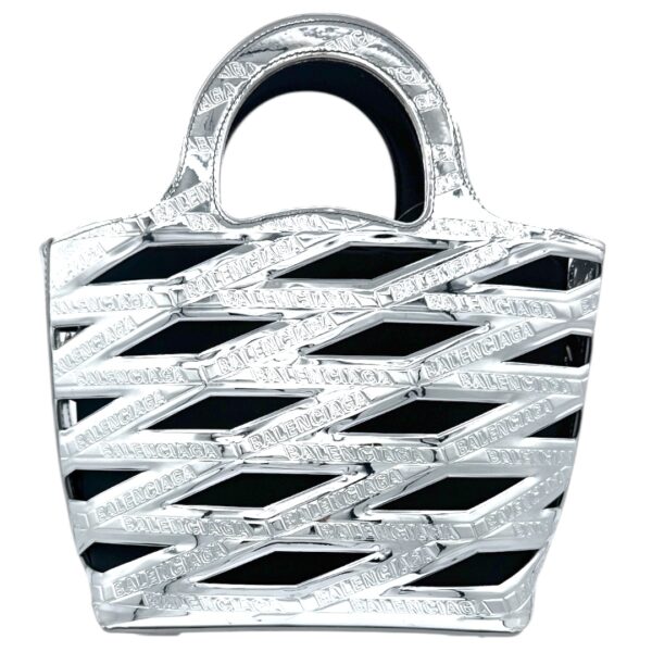 Balenciaga Metalic Neo Basket Tote