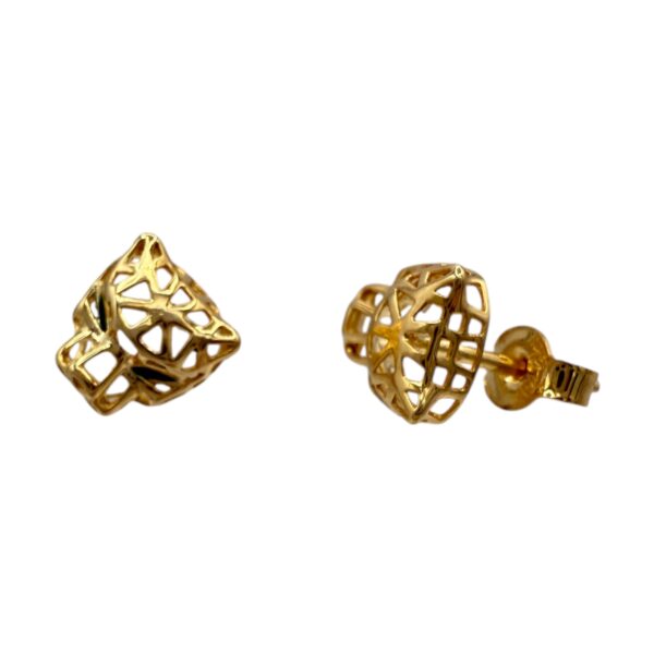 Panther Head Earrings