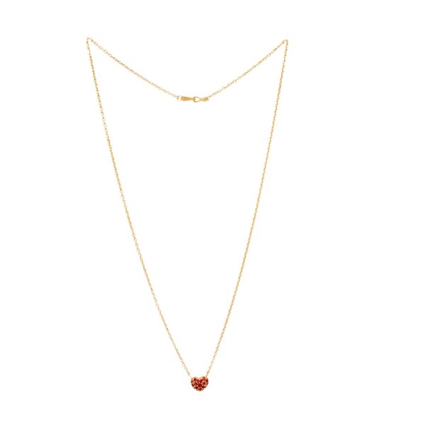 Ruby Heart Necklace
