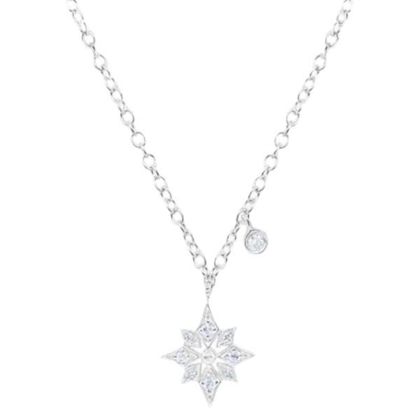 Meira T. Diamond Snowflake Necklace