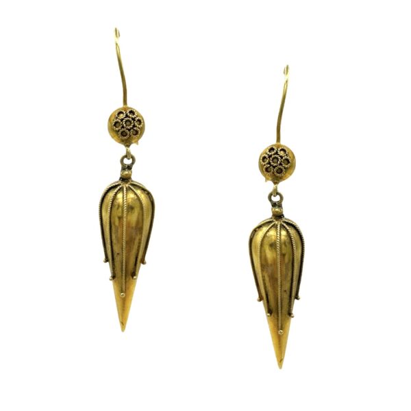 Victorian Gold Earrings