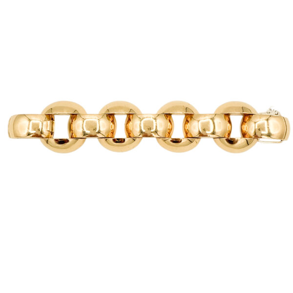 Vintage Gold Link Bracelet