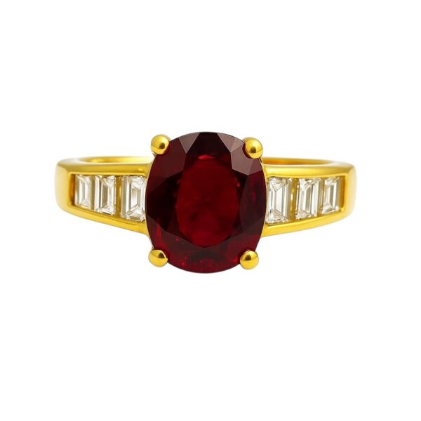Ruby and Diamond Ring