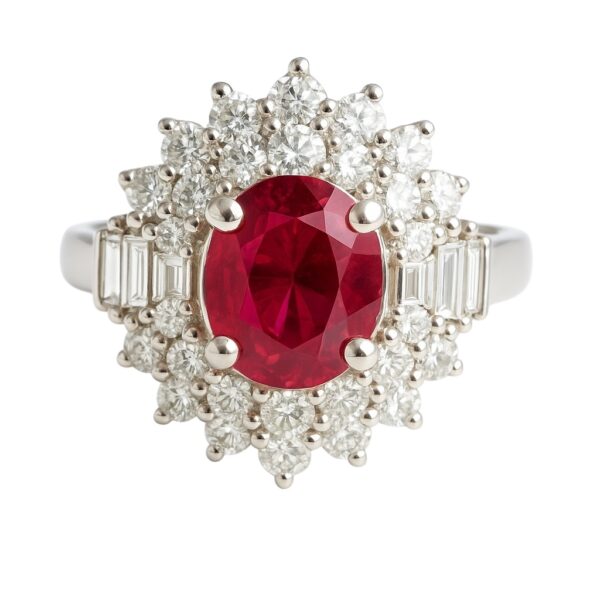 Diamond and Ruby Ring