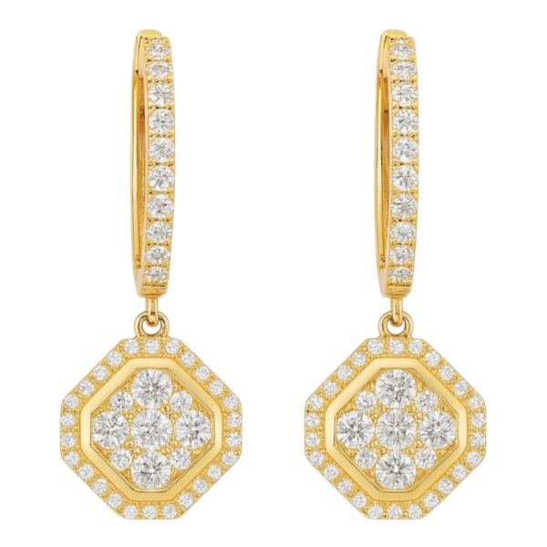 Diamond Drop Earrings