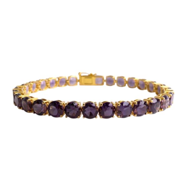 Amethyst Tennis Bracelet