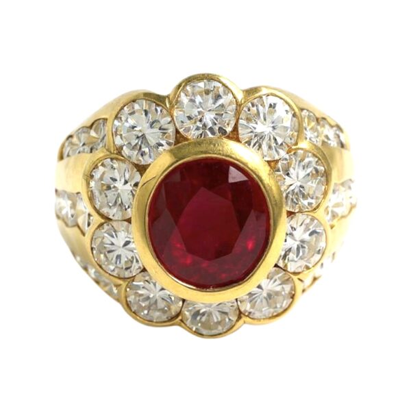 Ruby and Diamond Ring