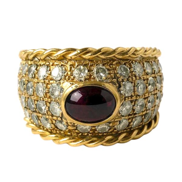 Diamond and Ruby Ring