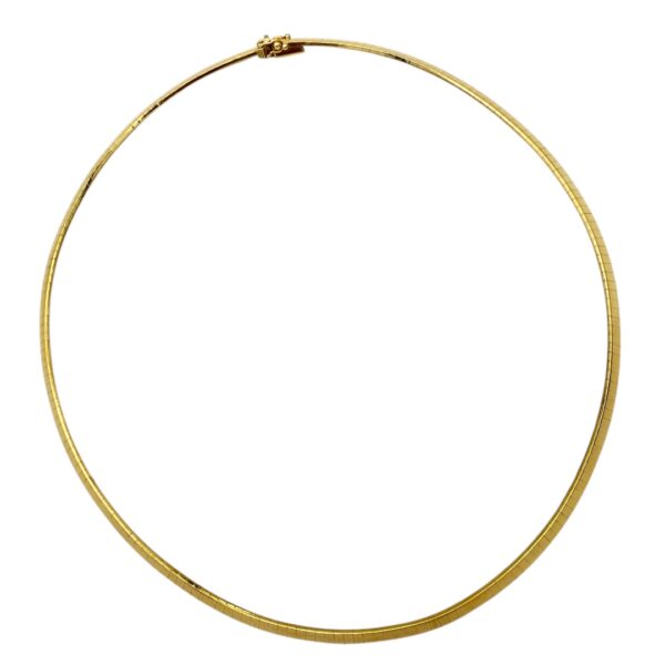 Vintage 14K Omega Necklace