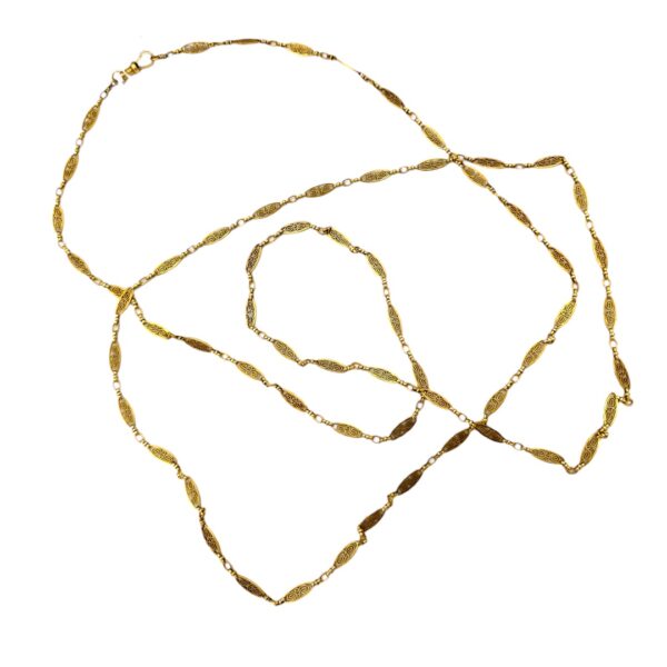 French Gold Necklace