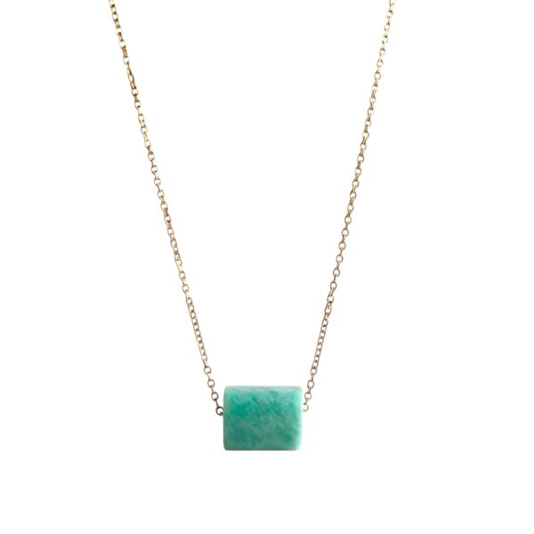 Aliita Amazonite Barrel Pendant
