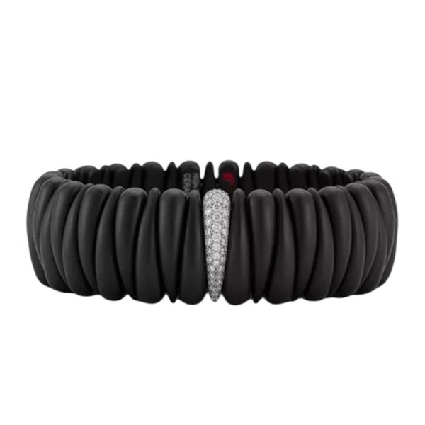 Roberto Demeglio Ceramin and Diamond Bracelet