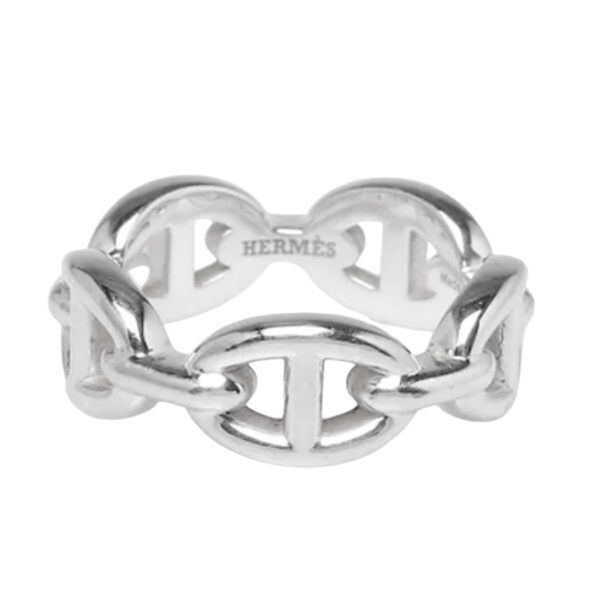 Hermes Chaine D'Ancre Ring