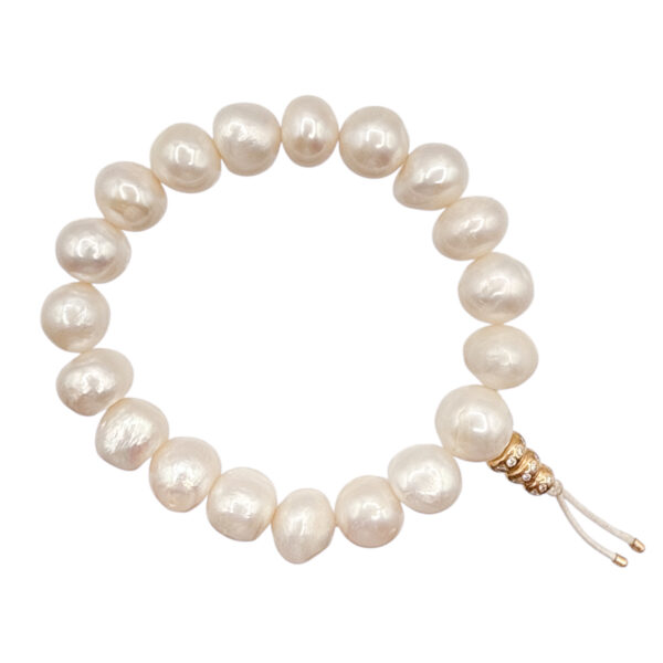 Pearl and Diamond Bracelet