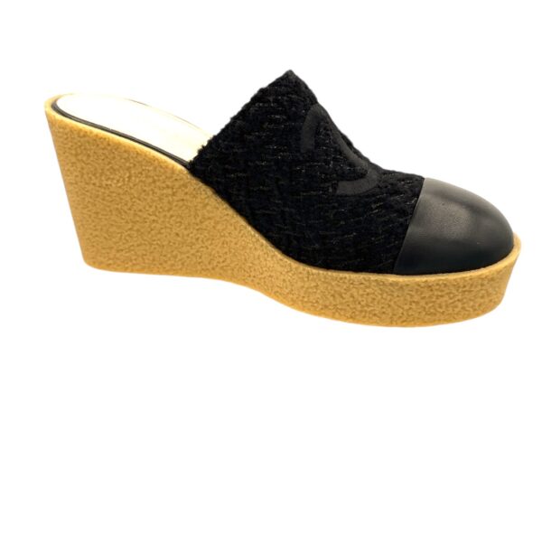 Chanel Tweed Wedge (US 10)
