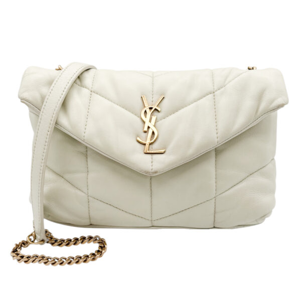 Saint Laurent Lou Mini Puffer Crossbody