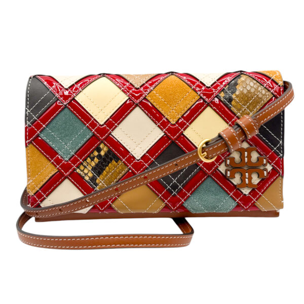 Tory Burch McGraw Wallet on Chain