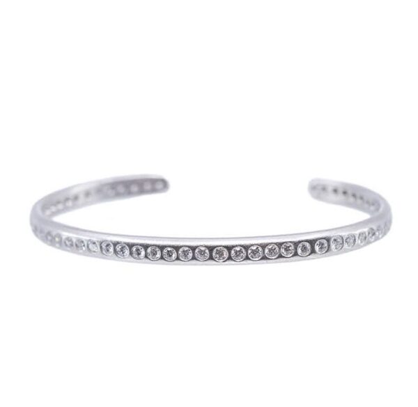 Linda Lee Johnson Diamond Bracelet Cuff
