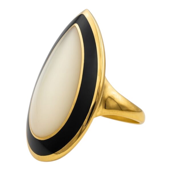 Ippolita Mother of Pearl and Onyx Ring