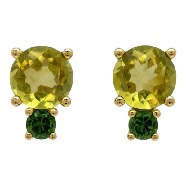 Ippolita Peridot and Tsavorite Earrings