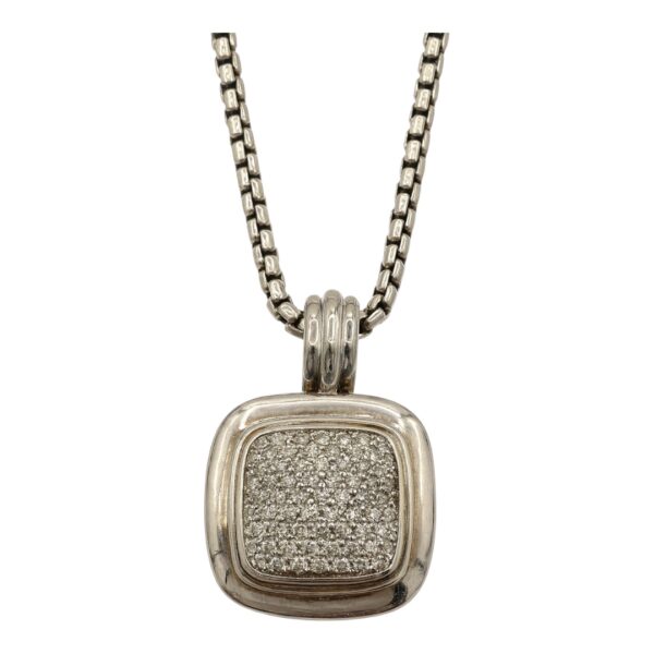 David Yurman Diamond Albion Pendant