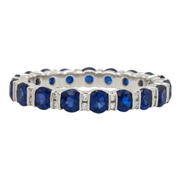 Sapphire and Diamond Ring