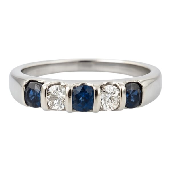 Sapphire and Diamond Ring