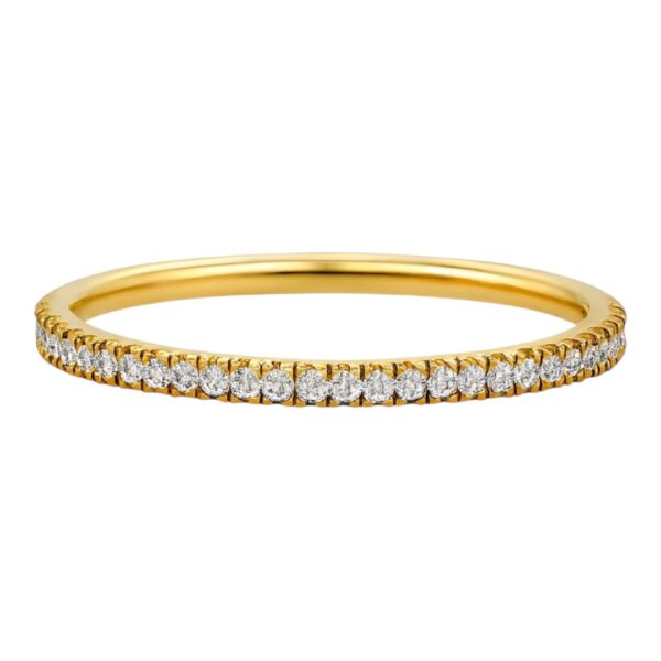 Georg Jensen Thin Diamond Band