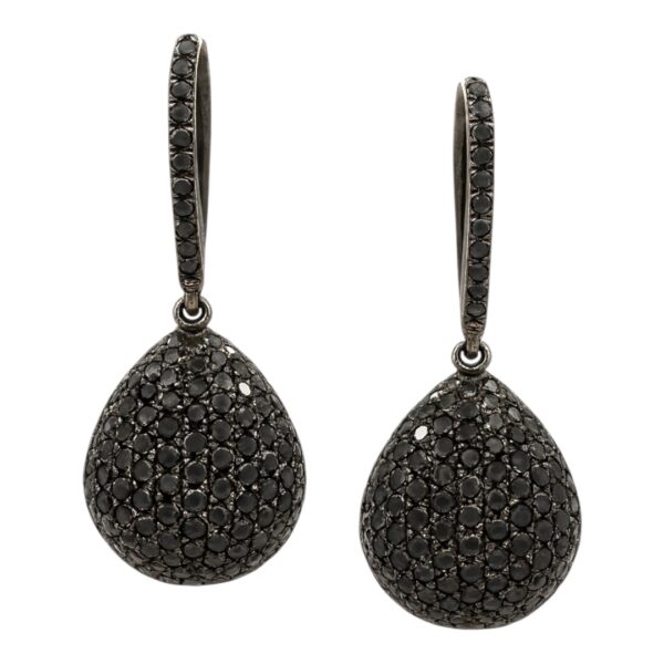 Black Diamond Earrings