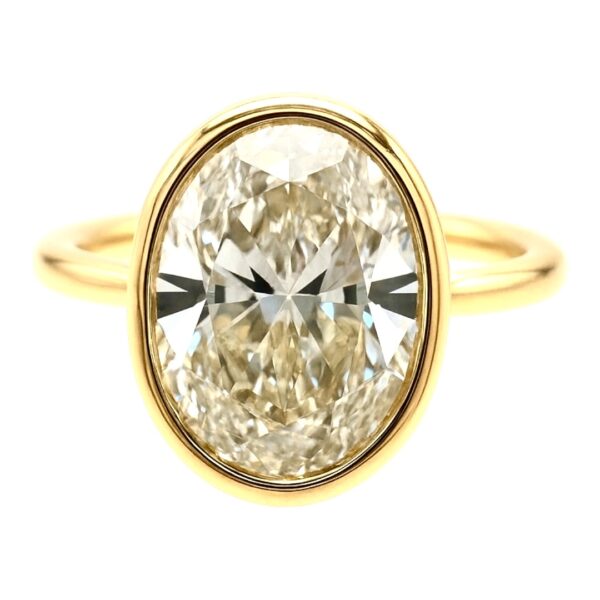 Oval Solitaire Lab Grown Diamond