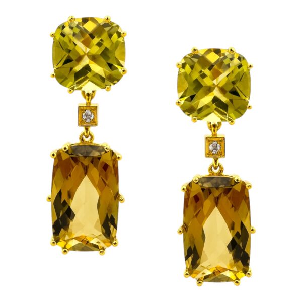 SeidenGang Lemon Quartz Earrings