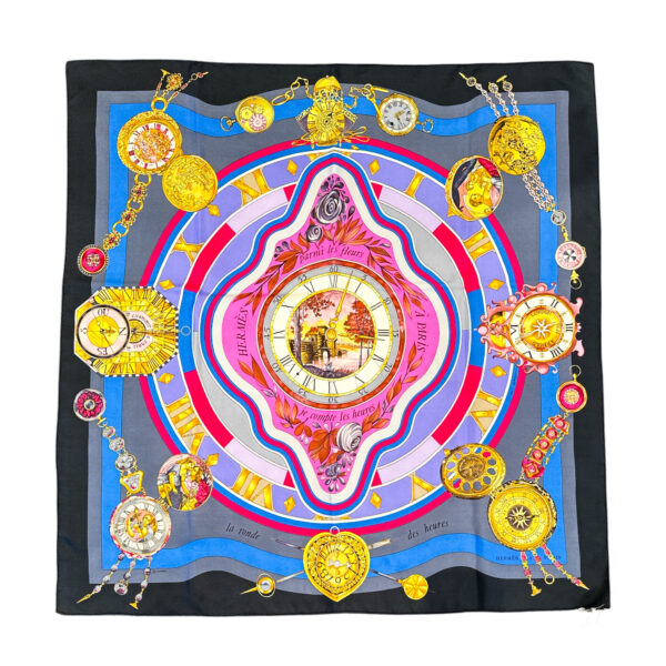 Hermes La Ronde des Heures Scarf