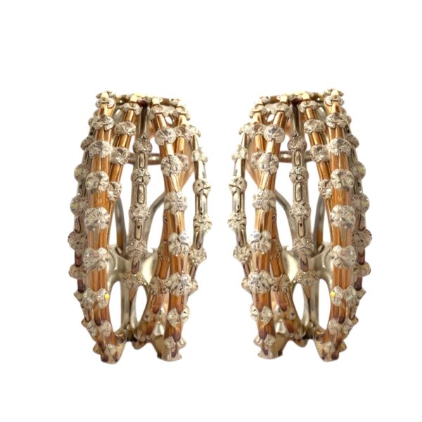 Diamond Hoop Earrings