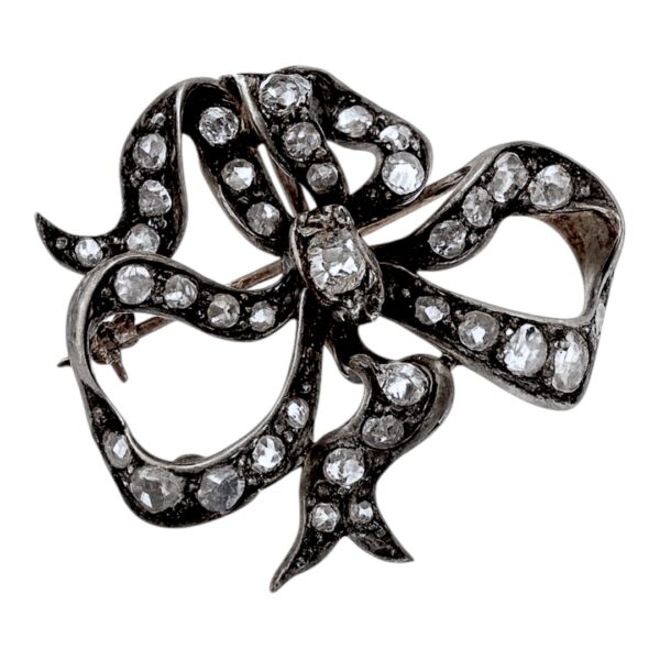 Georgian Diamond Pin