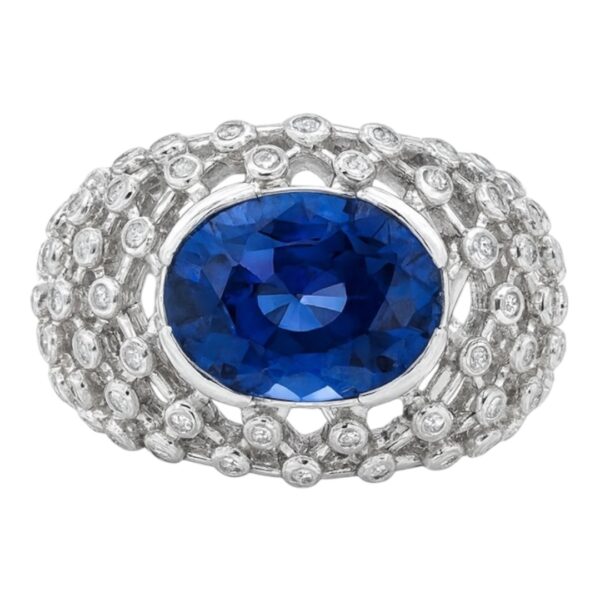 Favero Sapphire and Diamond Ring