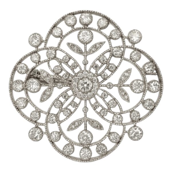 Edwardian Diamond Pin
