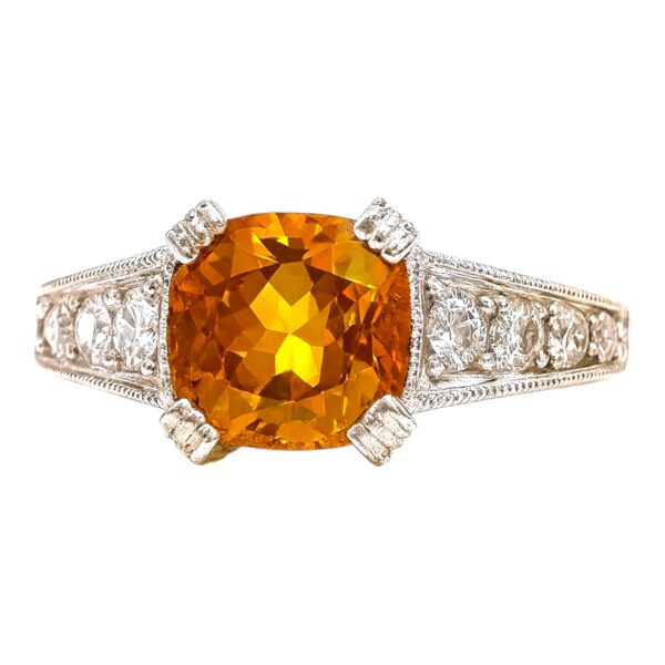 Sapphire and Diamond Ring