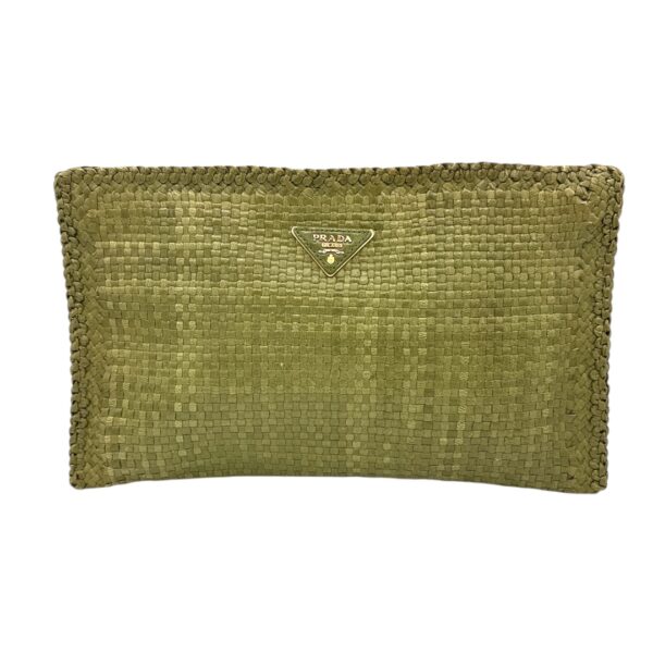 Prada Madras Clutch