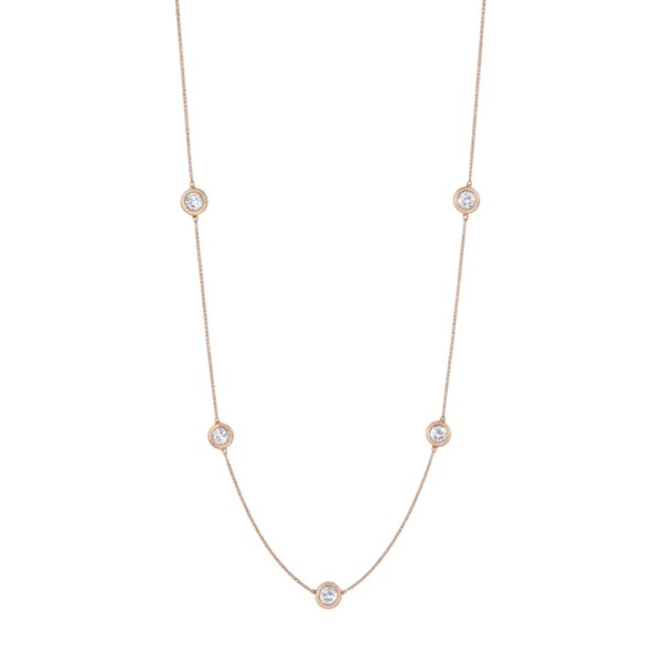 Roberto Coin Diamond by the Yard Necklace