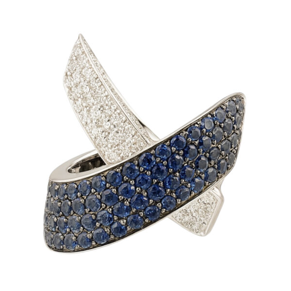 Sapphire and Diamond Ring