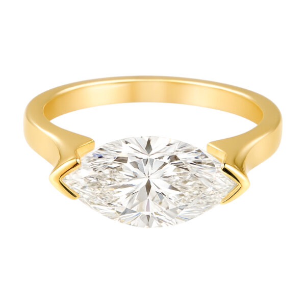 Marquise Diamond Ring Lab