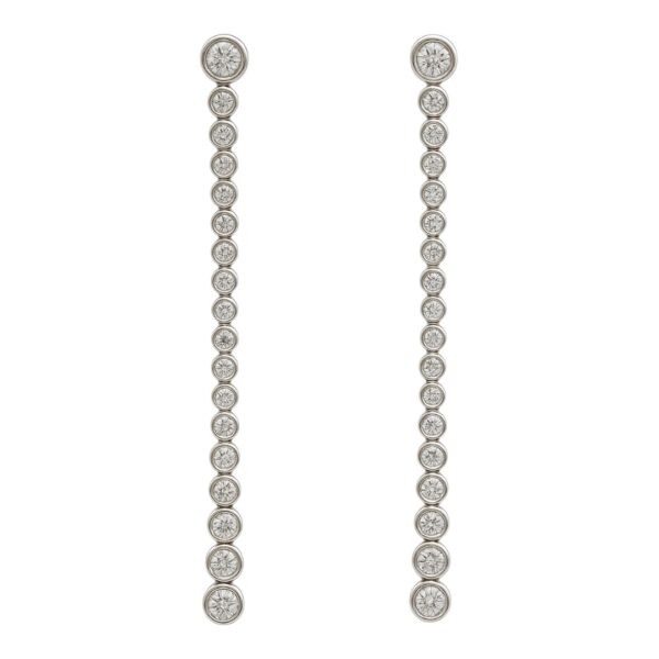 Diamond Drop Earrings