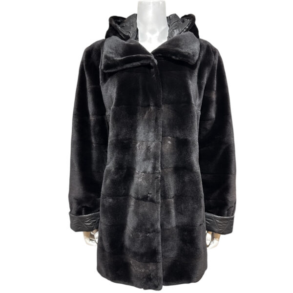 J Mendel Mink Raincoat