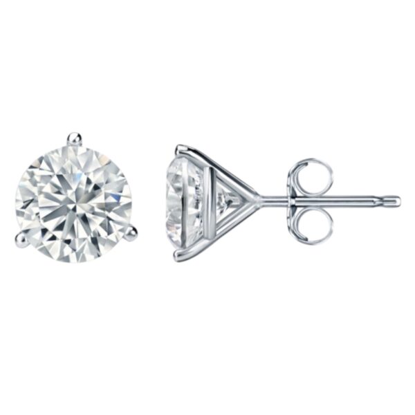 Lab Diamond Stud Earrings
