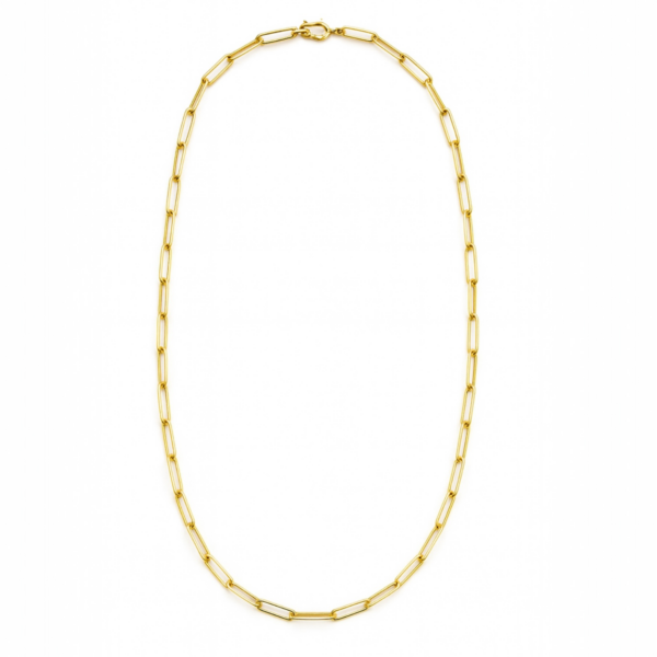 Paper Chain Link Necklace