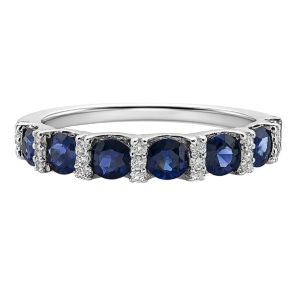 Sapphire and Diamond Ring