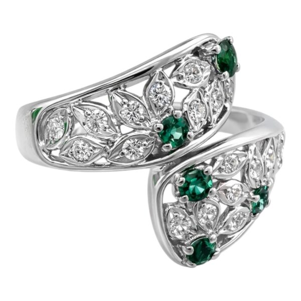 Alexandrite and Diamond Ring