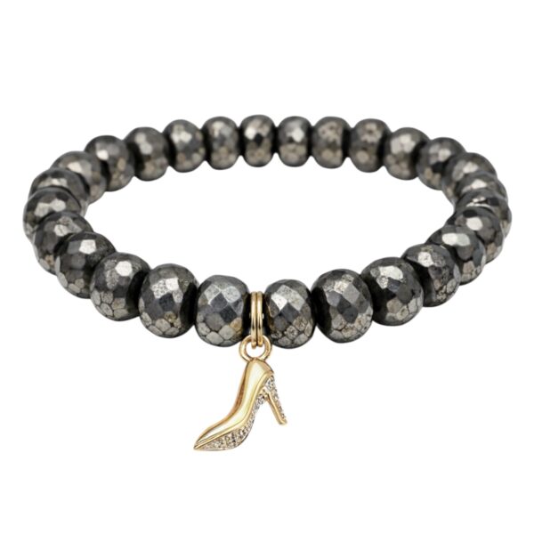 Sydney Evan Hematite Bead Bracelet