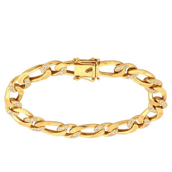 Vintage Gold and Diamond Bracelet